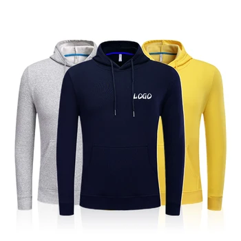 High Quality Men's Hoodies Sweatshirts Unisex Oversized Pullover Hoodies Custom logo Blank Heavyweight Men Custom Cotton Hoodie