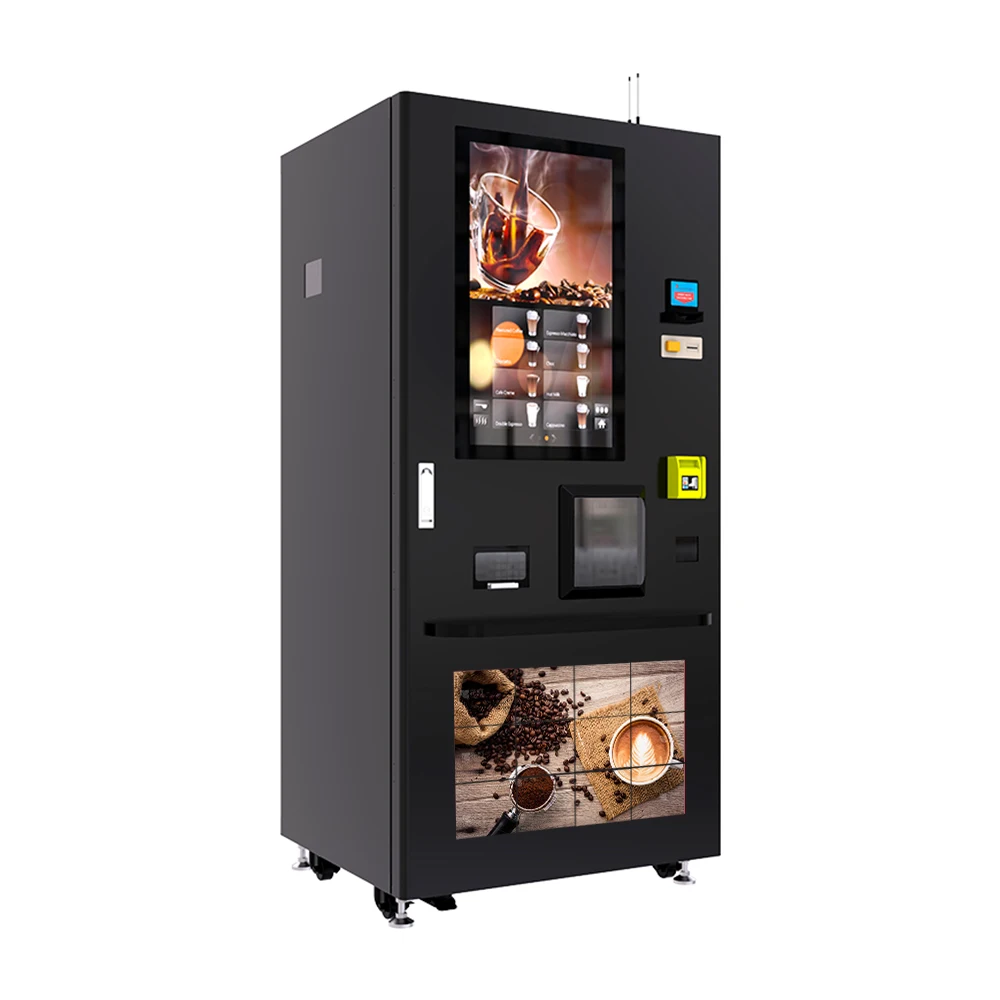 Wholesale Full Automatic Smart Commercial Operated Coffee Maker Vending Machine For Business