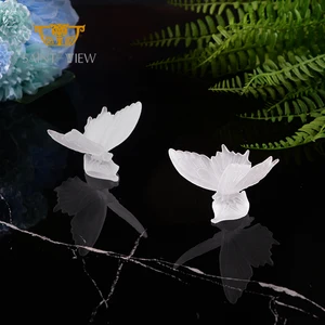 2026 New Bacarat Butterfly Crystal Ornaments Luxury Ramadan Craft Wedding Party Giveaways Accessories
