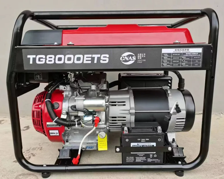 HONDA GX390 6KW Benzinli Jeneratör - 25L Depo, Elektrikli Başlatma