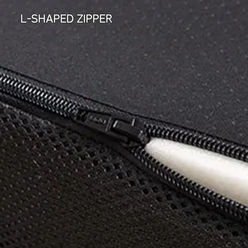 Wholesale Dark Grey Washable Colorfast Twin Size Non-Slip Bottom Tri Folding Mattress Cover manufacture