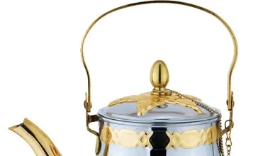High Quality Stainless Steel Turkish Tea Pot Set with Filter for Home Use Serving Tea and Coffee by Hand for Hotels
