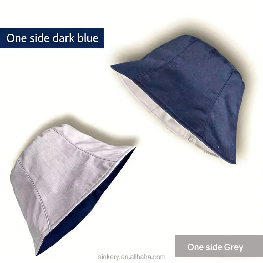 Stock Anti Radiation Hat EMF Protection Cap Summer Casual Travel Bucket Hat for Children Women and Men