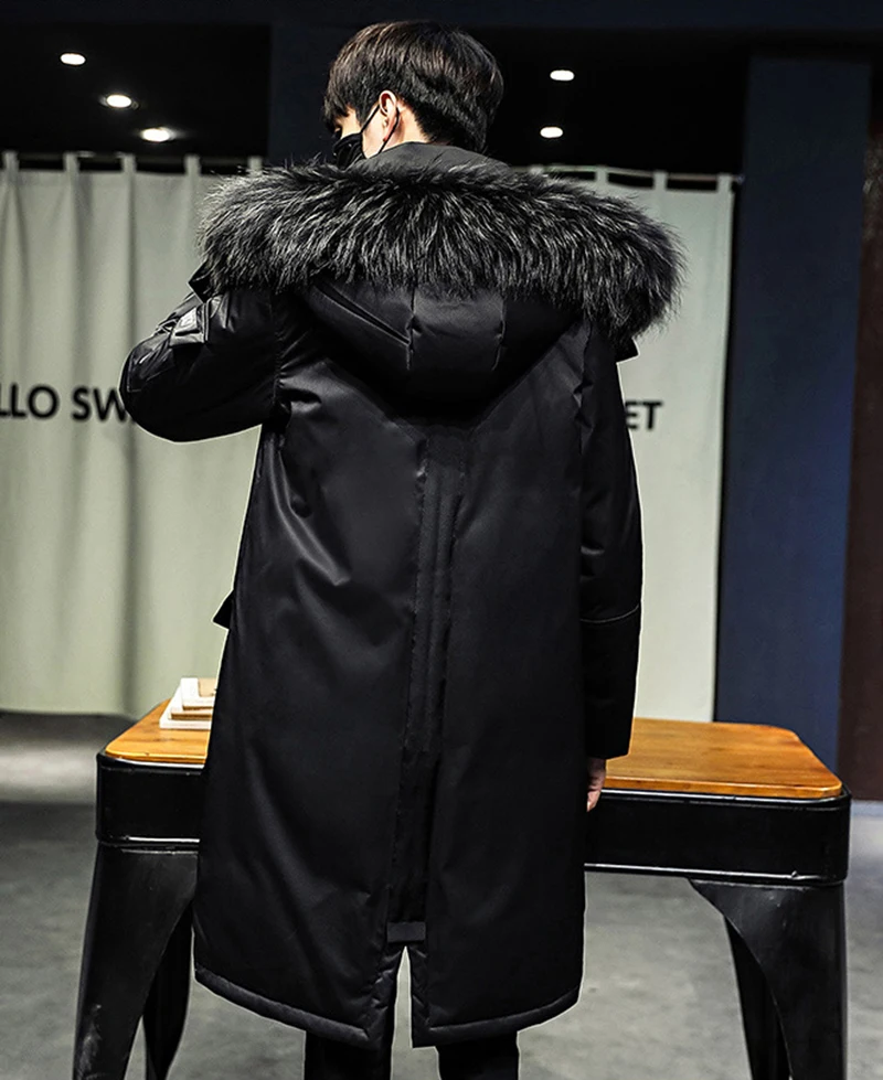 2024 Fashionable Thicken Jacket men Hooded Warm Lengthen Parka White duck down Hight Quality male New Winter Down Coat_voghion.com