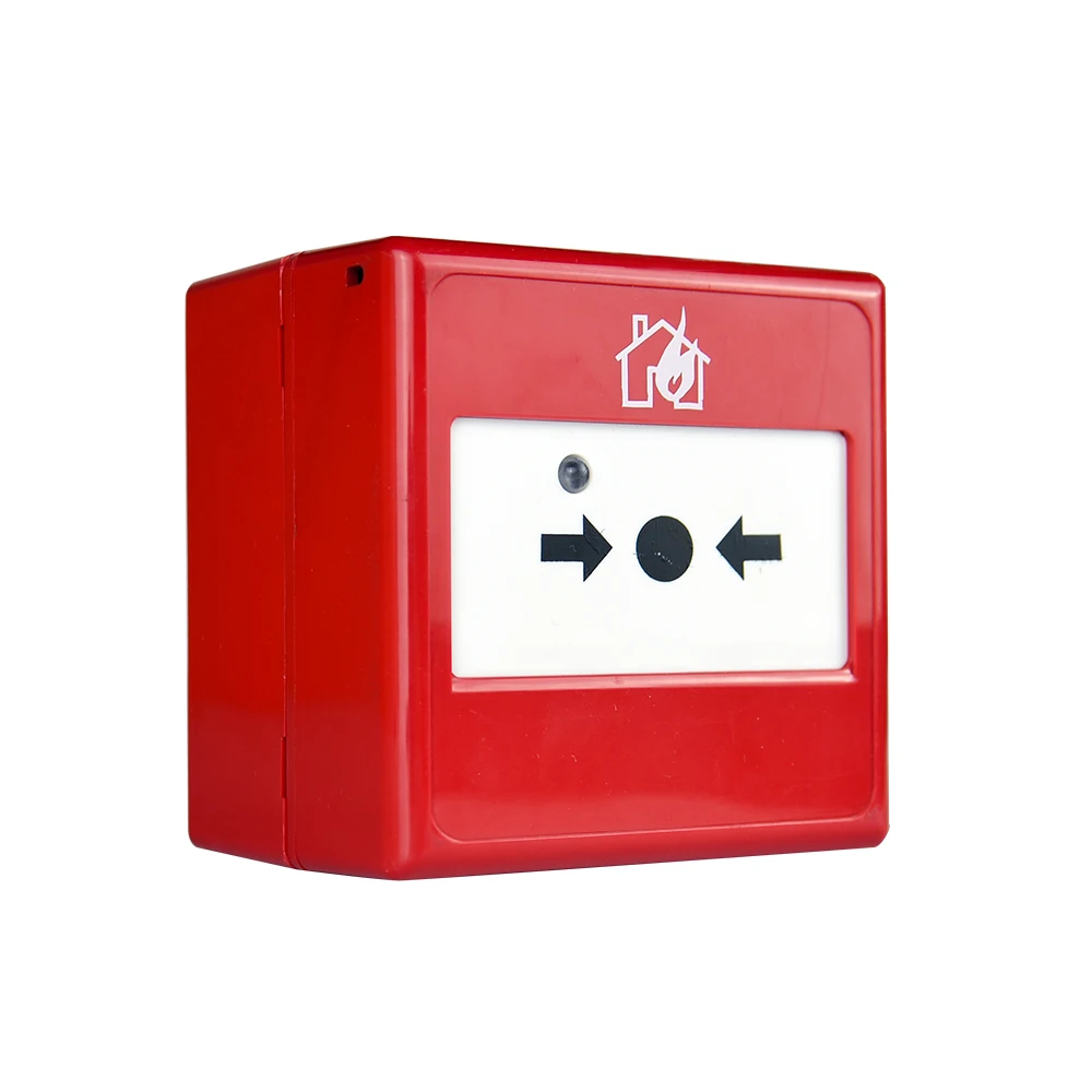 Addressable Fire Alarm Waterproof Emergency Key Reset Manual Call Point