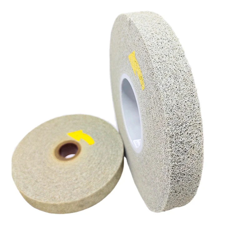 Exl 9s Fin 6x1x1 Metal Finishing Convoluteabrasive Grinding Wheel