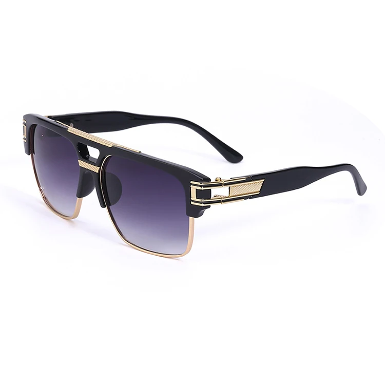 2022 New RETRO SUNGLASSES Large Frame Gafas Fashion Trend Sun Glasses for Men and Women