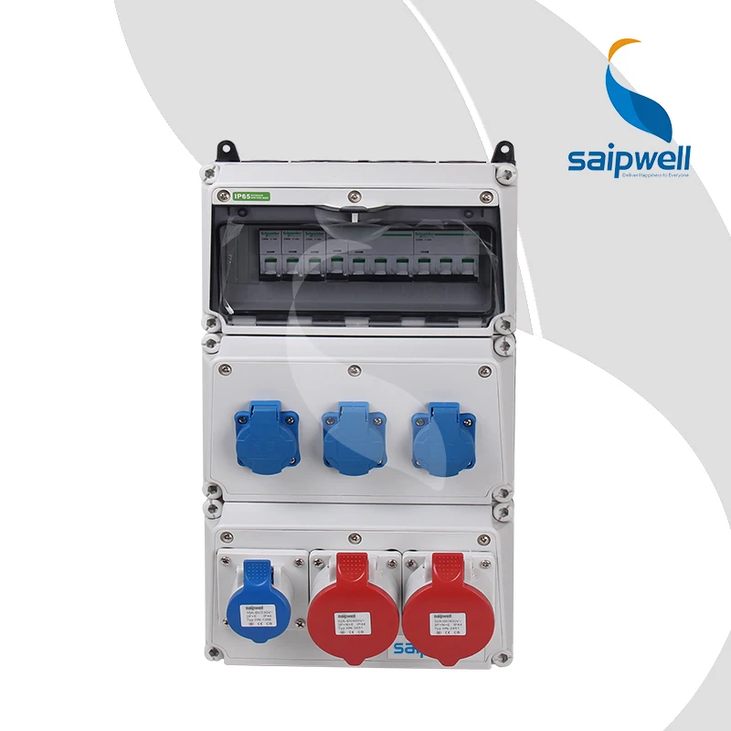 Saip/saipwell Distribution Box Industrial Socket Industrial Power ...