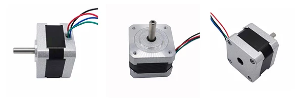 42mm Diameter 4 Wires Nema 17 Hybrid Stepper Motor with 1.8 Degree Step Angle for Precision Instruments