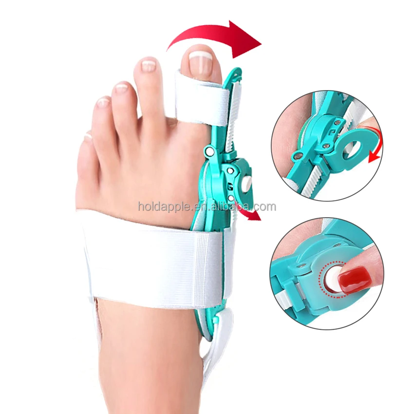 Toe Separator Splint Hallux Valgus Orthopedic Adjustable Braces Big Toe