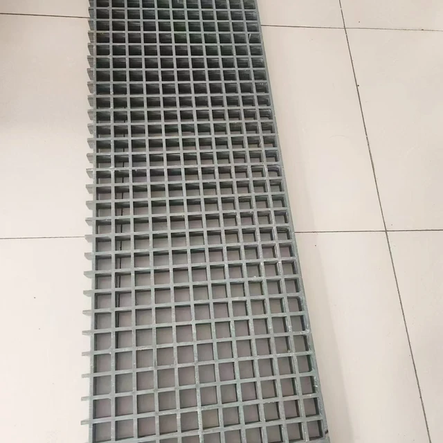 Molded Mini Mesh 1220*3660mm Fiberglass Reinforced Plastic (frp) Grating Walkway Smooth Roofing Platform Welding Moulding