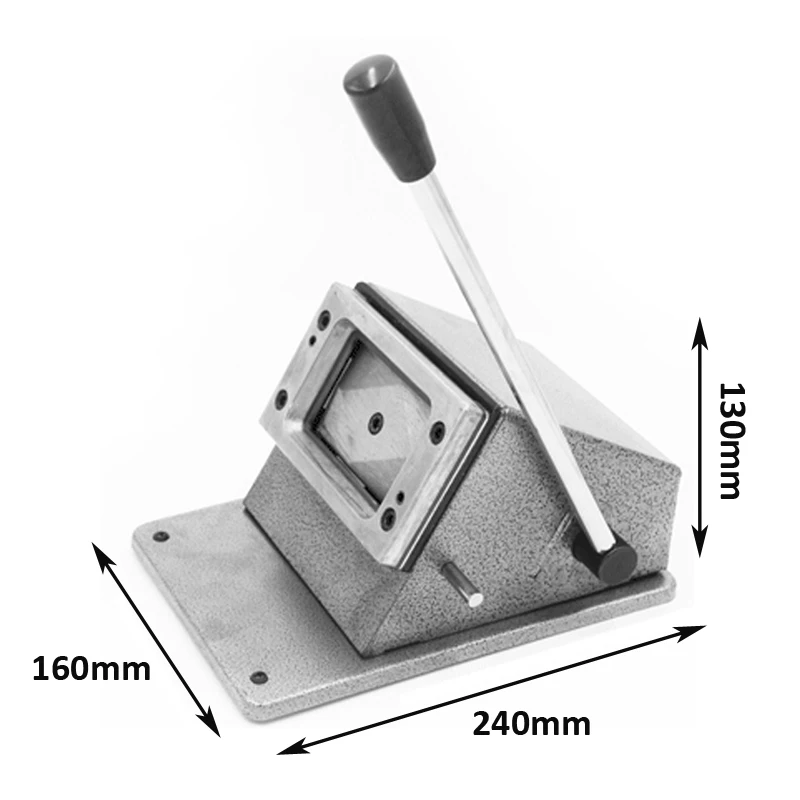 Manual PVC Business ID Card Cutter Machine