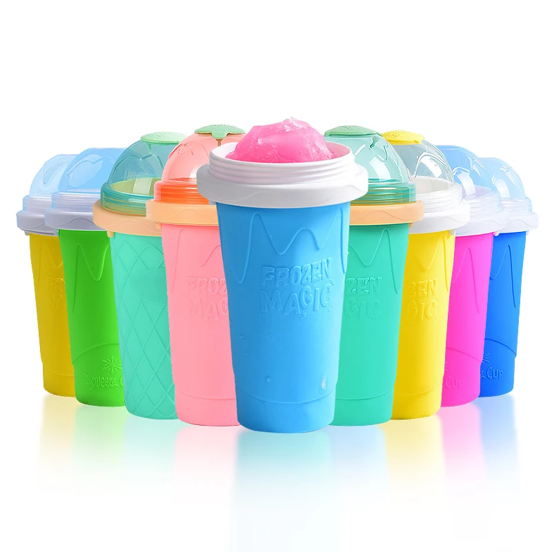 2023 new squeeze reusable silicone smoothie