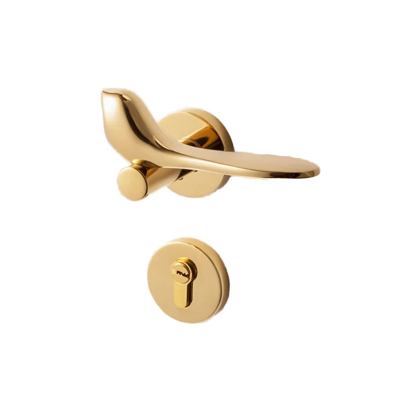 Traditional Golden Bird Zinc Window Accessories Silent Magnetic Door Locks TNB Brand 1 Year Warranty for Bedroom Home