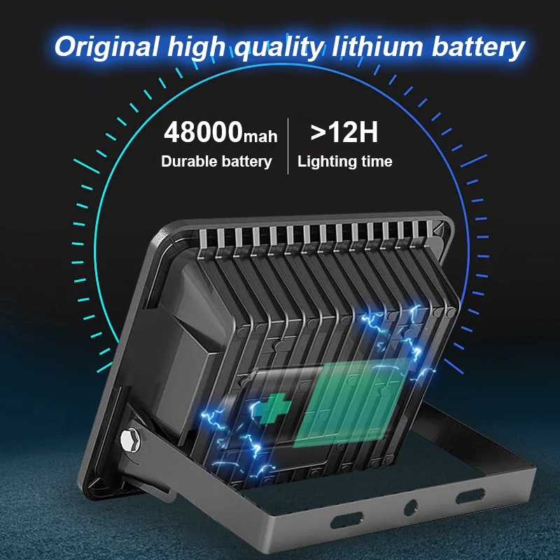 High Efficiency Aluminium Ip67 Led Flood Solar Lamps Outdoor IP65 25w 40w 50w 60w 100w 200w 300w 1000w Led Solar Flood Light