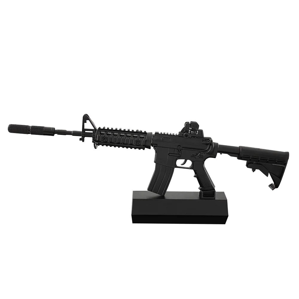 Mini Goat Toy Guns Metal Assembles AR15 1:3 Weapon Christmas