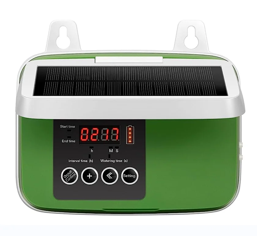 32ft  Smart Home Solar Power System Auto Timer Garden Drip Irrigation System Solar Water Pump for House Planting