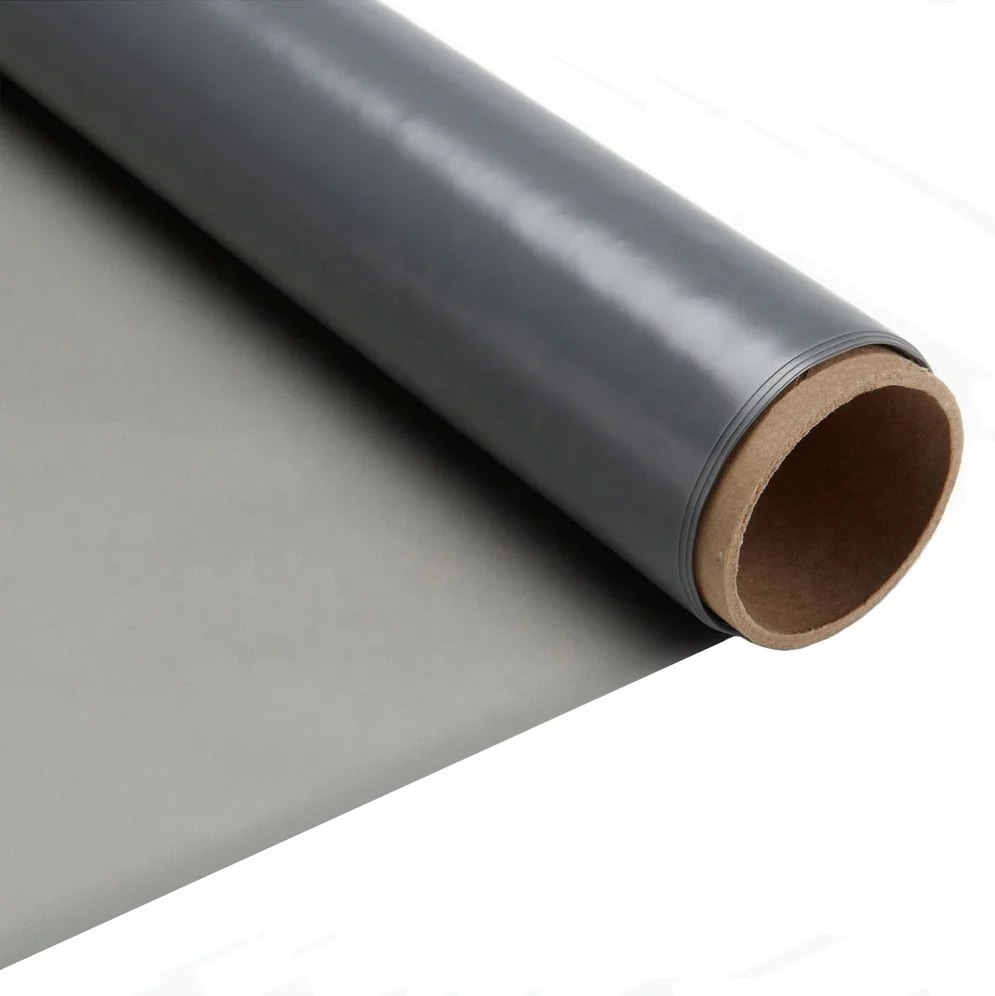 UNEED 0.3MM Transparent Screen Fabric Grey Rear Projection Film for 3D 4K Projector Screens