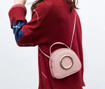 2021 Korean fashion women's handbag Single Shoulder woman bucket bag hot-sell messenger mobile phone lady bag