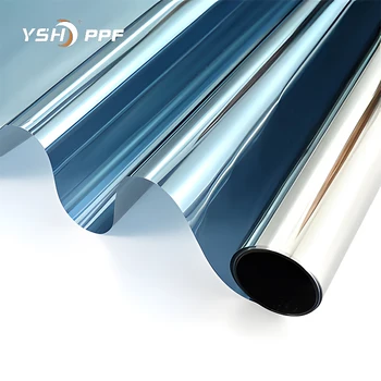 Hot Sale 2ply Nano IRR99% Heat Insulation UV Rejection Self Adhesive Tint glass building window film home For Windshie