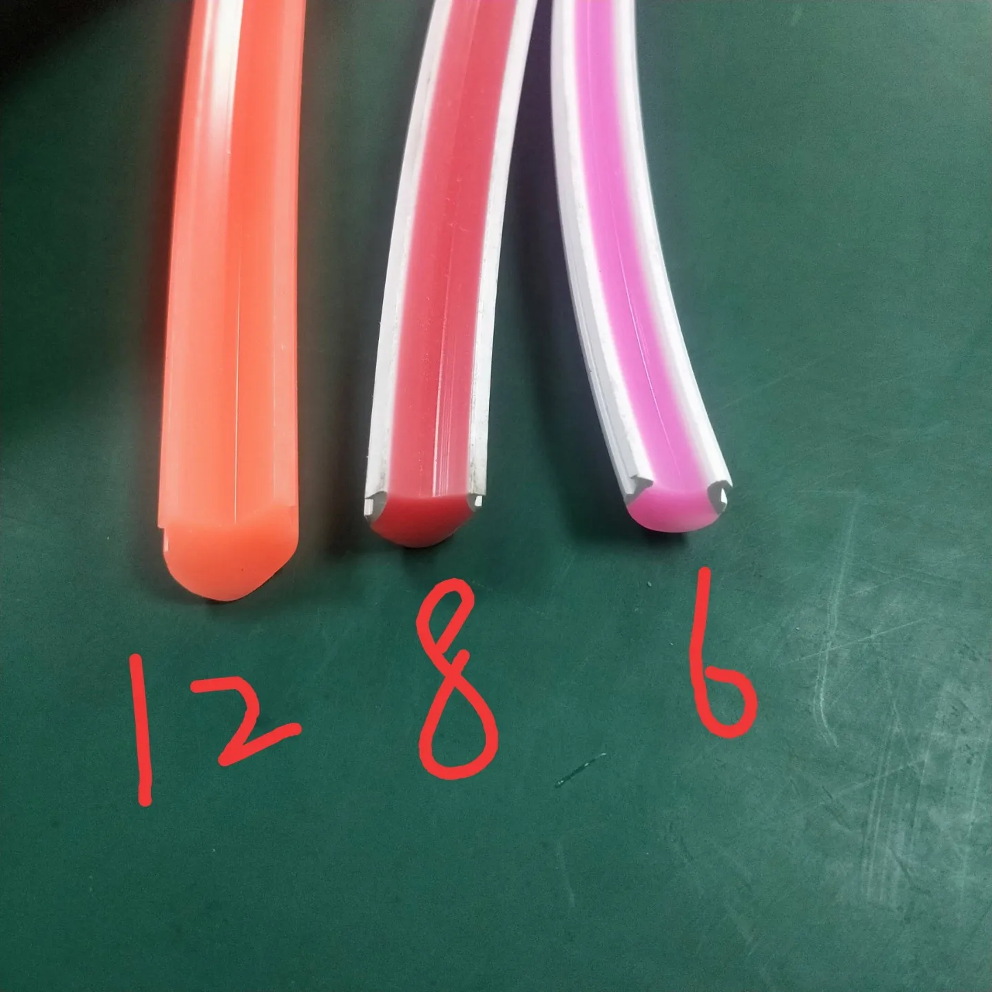 New Generation Separently Split Neon Tubes 12v Flexible Strip Lights