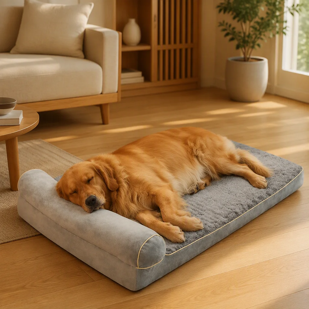 Neck Support Dog Mat Raised Bolster — Product details 2