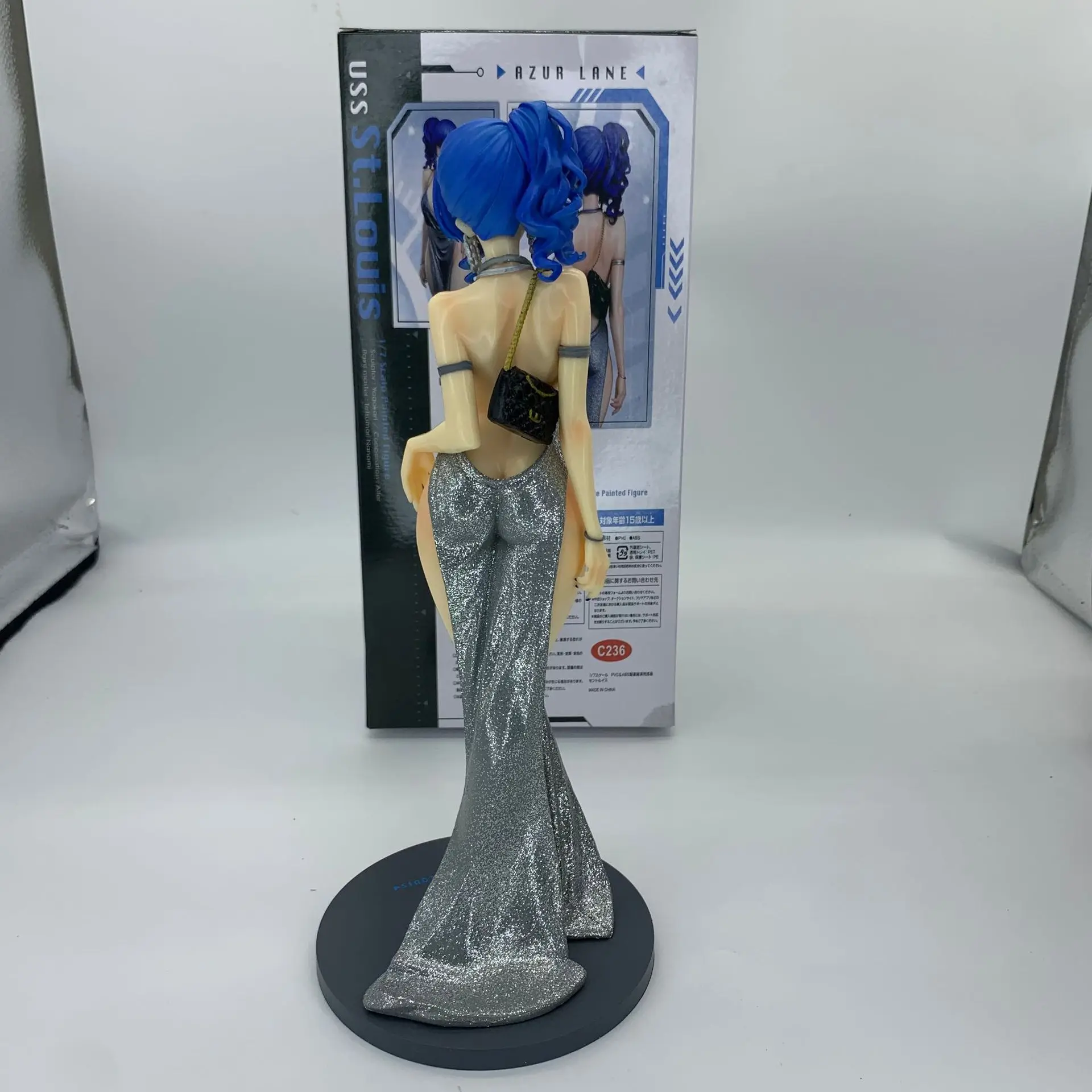 Figurine Azur Lane USS St Louis Robe Ver. - PVC 1:6, 15cm, Figurine Anime Sexy