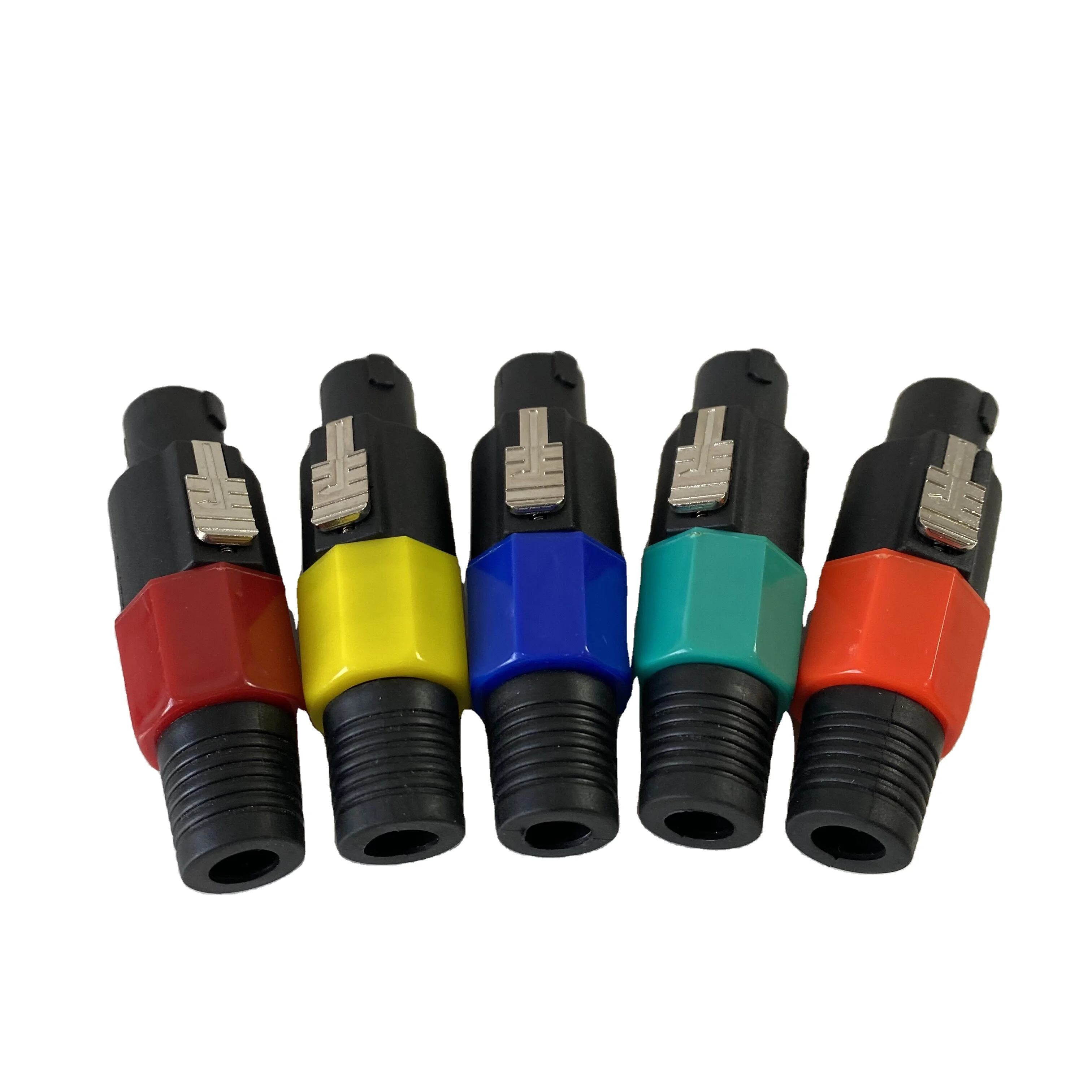 Outdoor Plastic Cable Connector Plug Speaker Waterproof Welding 4-pole ...