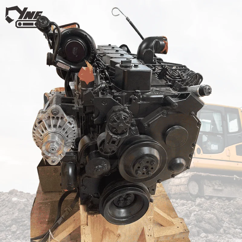 Ford Ranger Cummins Diesel Engine Assembly Excavator Hyundai 220 9s Hole 6BT5.9 Sale Part for Construction Machinery