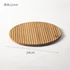 24cm round plain plate