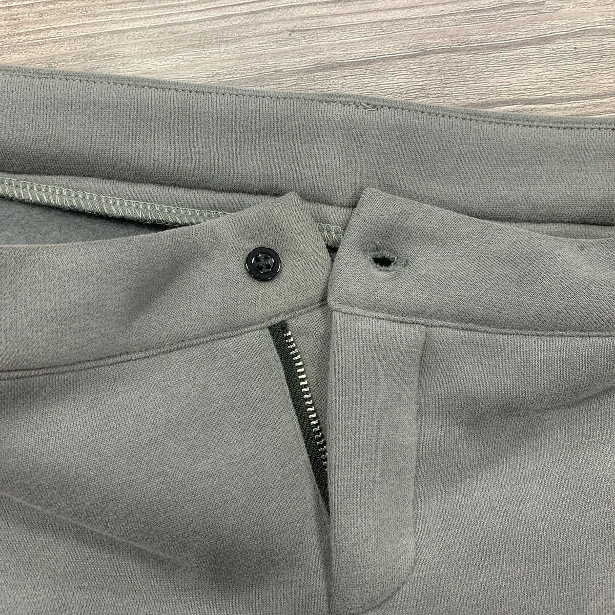 JL215A OEM Organic Cotton Straight Leg Jogger SweatPants Loose Wide Leg Sweatpants Men