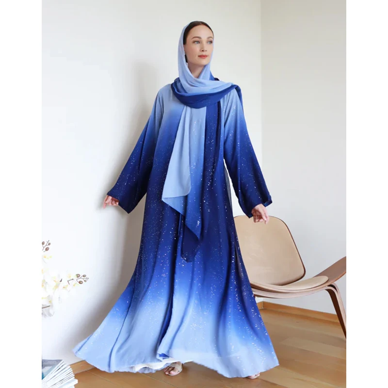 Gradient Abaya Dress - Latest Design from Dubai Fashion