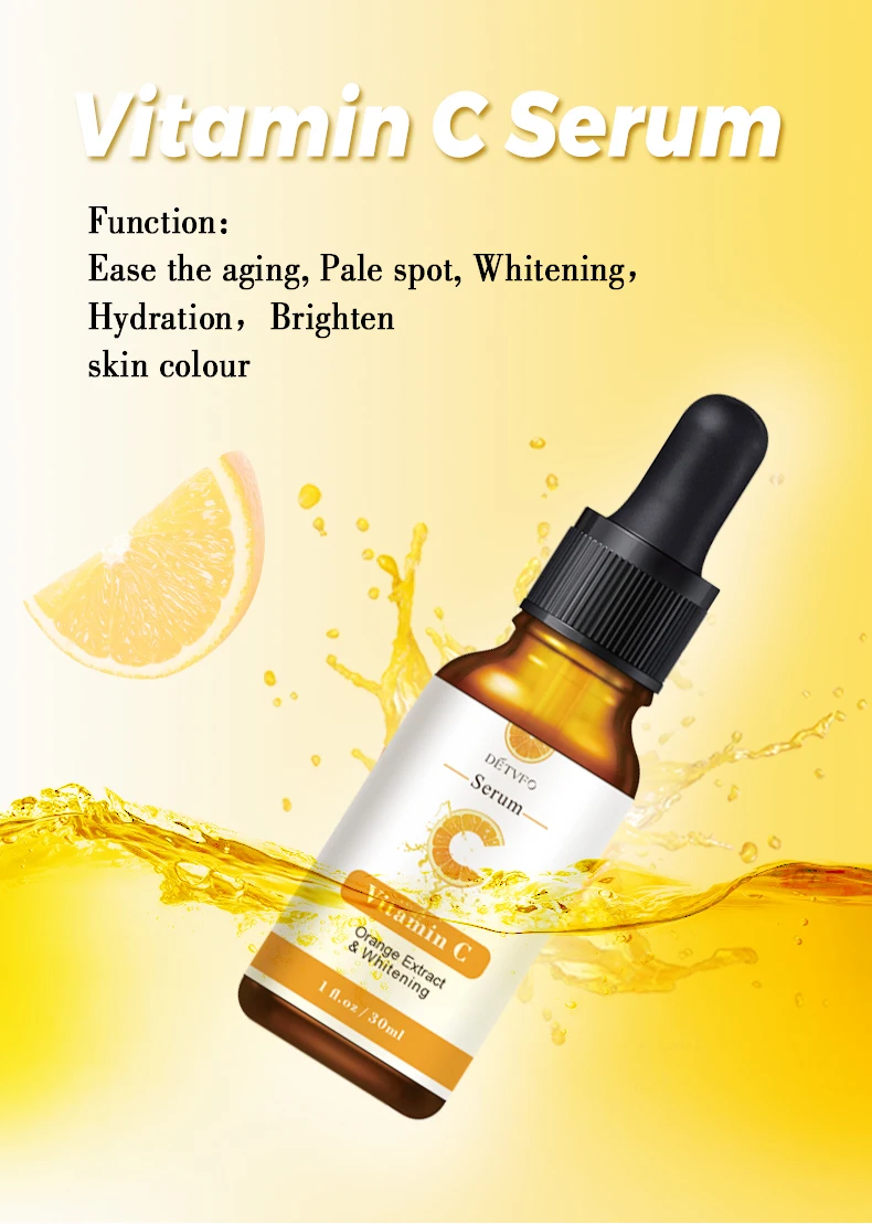 Wholesale Free Samples Acid Niacinamide Face Vitamin C Anti Aging Serum