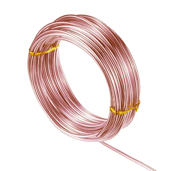 0,5mm 0,6mm 0,8mm Farbiger Eloxierter Aluminium-Basteldraht Weicher Bonsai-Aluminiumdraht|  Alibaba.com
