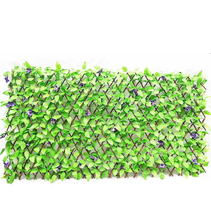 Artificial Hedge Laurel Leaf Garden Fence Wall Balcony Privacy