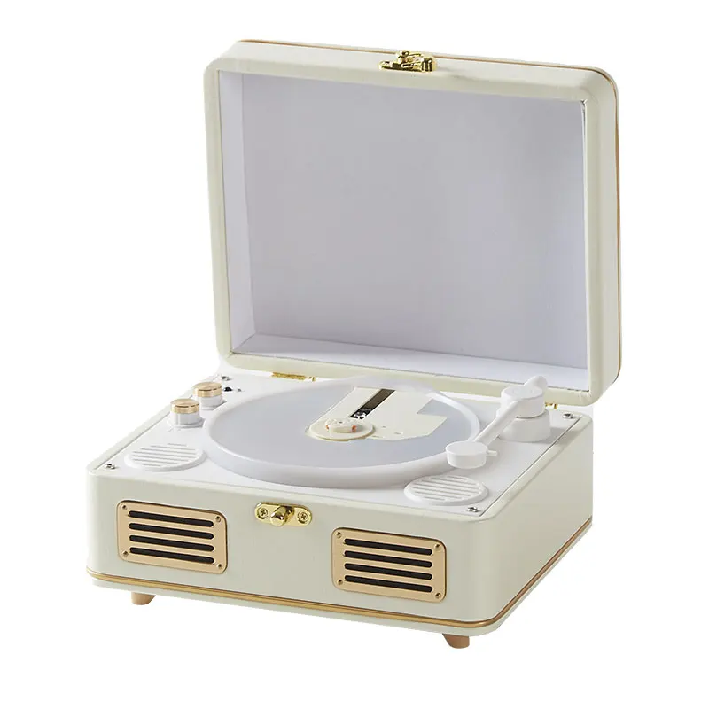 Superior Performance Retro Suitcase CD Player with Dual Speakers