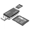 Lecteur de cartes 2-en-1 USB 3.0 Basic (Noir)