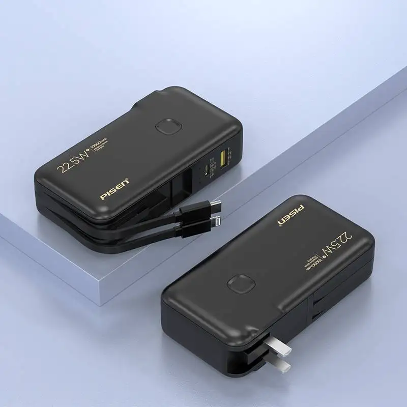 2024 Short Circuit Protection New Mine Supply Led Power Bank for Smart Phones