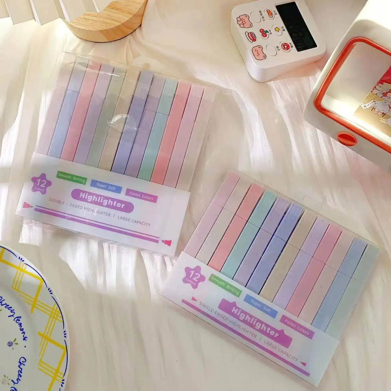 12 видов цветов Набор маркеров для ухода за глазами