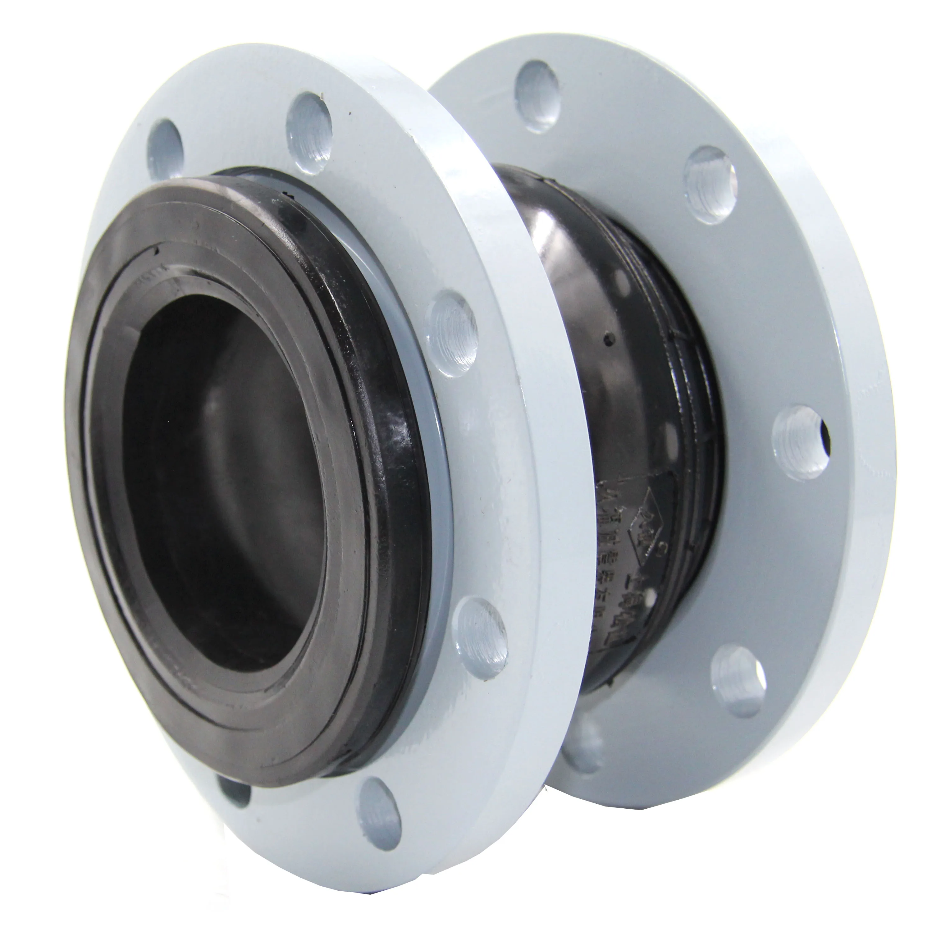 Jiufu Hoge Kwaliteit Flens Type Epdm/Nbr Pn10/16 Enkele Bol Flexibele Rubber Expansie Expansie Rubber Balg Flens