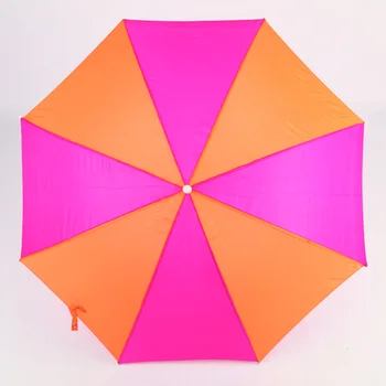 8 high-strength ribs Windproof  waterproof umbrella cheap golf umbrella Stitching colors new design
