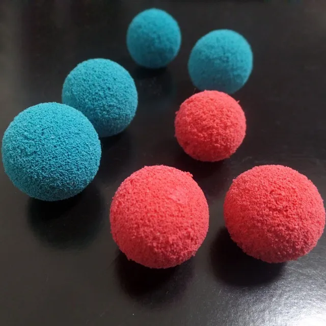 Cleaning Pipeline Cleaning Rubber Sponge Ball For Concrete Pump Spare