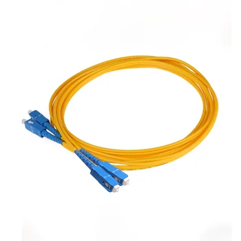 Hot Sale Manufacturer FTTH Optical fiber LC-LC SM Single mode Duplex Cable Jumper Fiber Optic Patch Cord Subscription 12 Months
