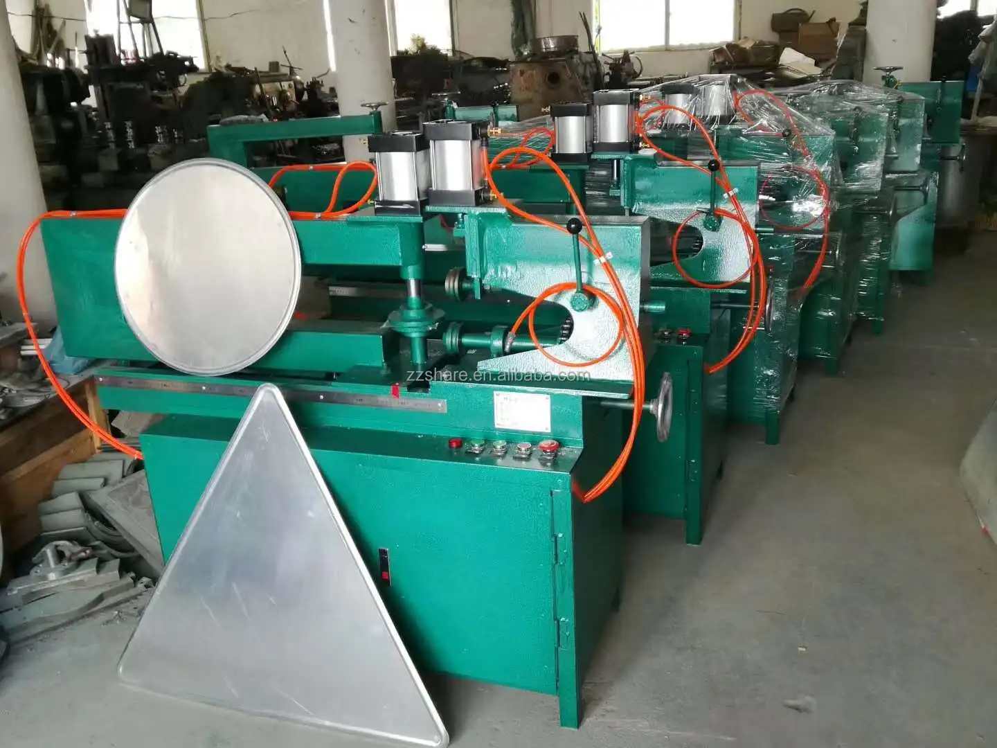 Traffic Warning Road Sign Making Machinery Aluminum Sheet Cutting