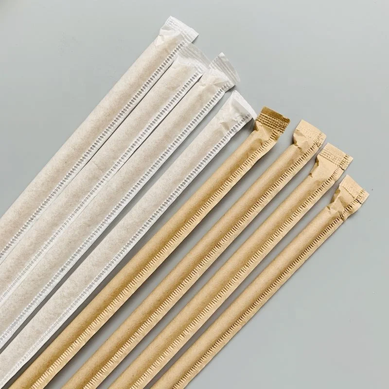 Лидер продаж питьевые соломинки из пла-сахарного тростника 100% бумажная обертка 6 мм 8 12 биоразлагаемые