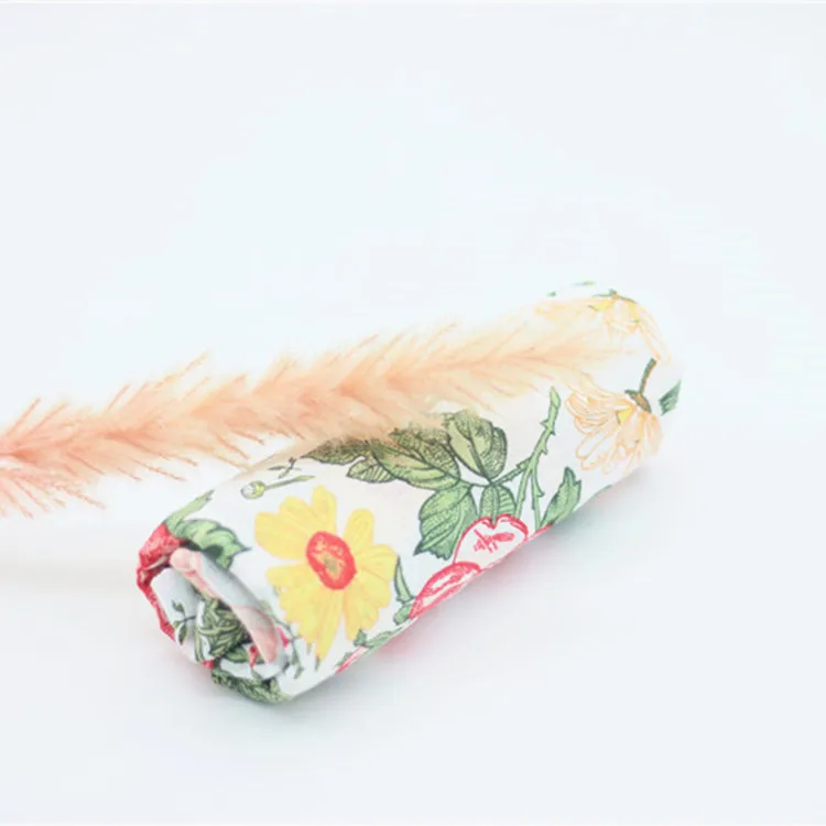 Wholesale Organic Bamboo Muslin Baby Blanket Custom Print Baby Muslin