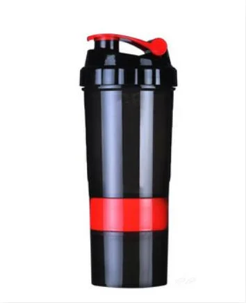 Nordic Style Plastic Sports Cup 500ml Water Gym Cup Protein Shaker