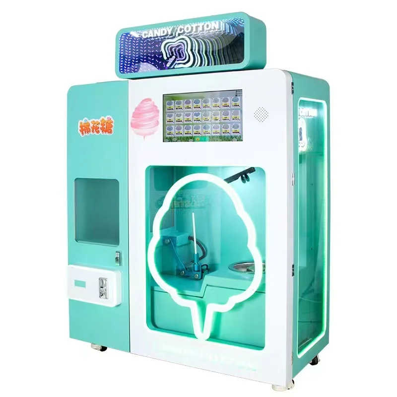 Industrial Cotton Candy For Vending Machine Coin Operated Cotton Candy ...