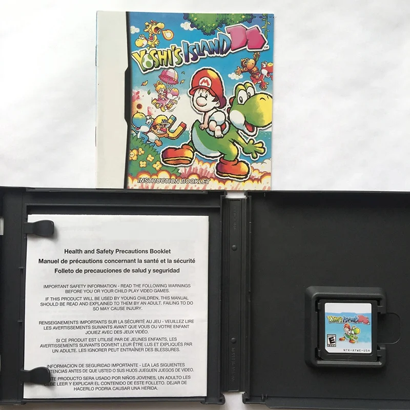 Yoshi's Island Video Game Card for 3DS NDSL NDS Console