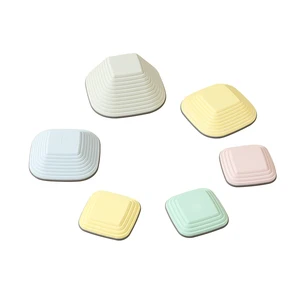 Wholesale Customized Square Shape Plastic Label Balance Training Stepping Stones Early Step Stone Balance Toy for Kids